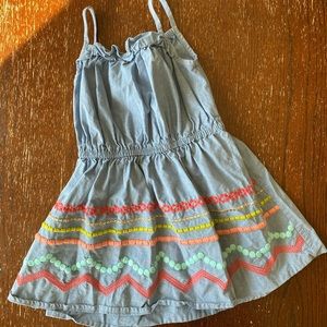 Girls Size 4 Gymboree Chambray sundress